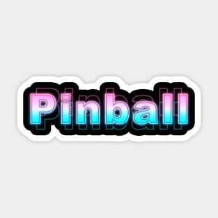 Pinball Sticker